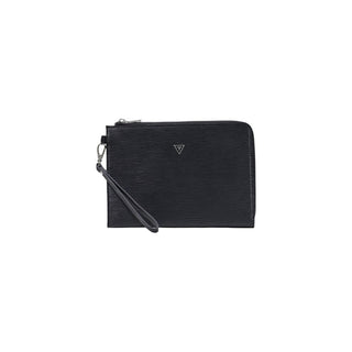 Black Polyethylene Clutch Bag