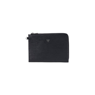 Black Polyethylene Clutch Bag