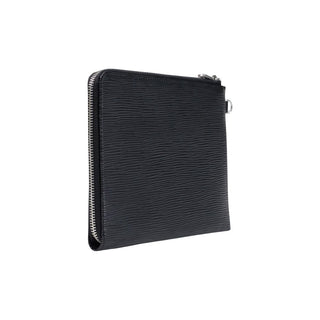 Black Polyethylene Clutch Bag