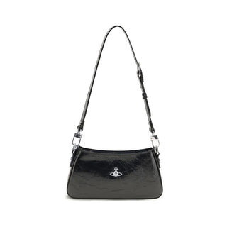 Black Calf Leather Bos Taurus Shoulder Bag