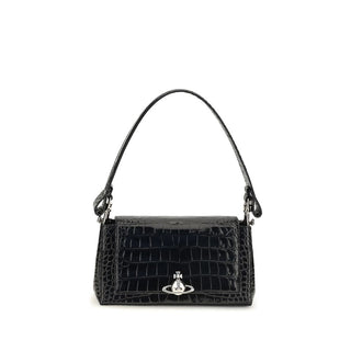 Black Calf Leather Bos Taurus Shoulder Bag