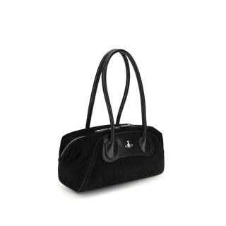 Black Calf Leather Bos Taurus Shoulder Bag