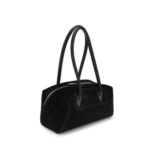Black Calf Leather Bos Taurus Shoulder Bag