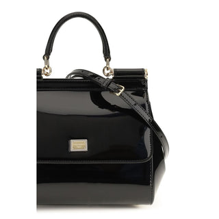 Black Calf Leather Bos Taurus Shoulder Bag