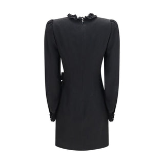 Black Silk Cocktail Dress