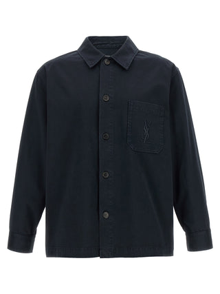 Blue Cotton Blouse