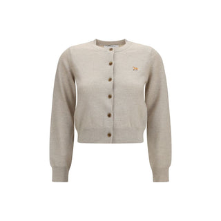 Beige Cotton Cardigan