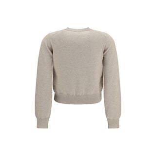 Beige Cotton Cardigan