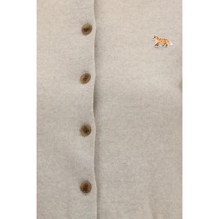 Beige Cotton Cardigan