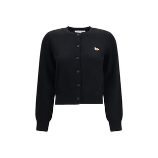 Black Cotton Cardigan