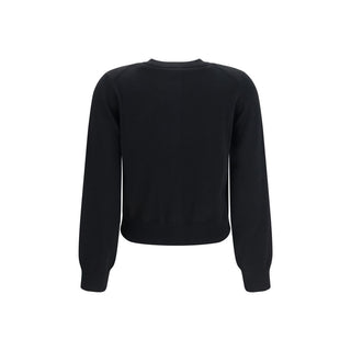 Black Cotton Cardigan