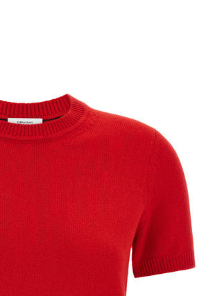 Red Cashmere Sweater