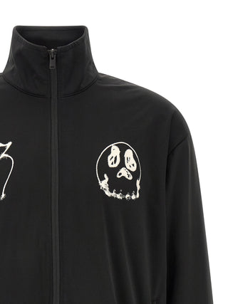 Black Polyethylene Sweatshirt