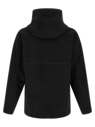 Black Polyester Shell Jacket