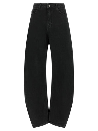 Black Organic Cotton Jeans Denim