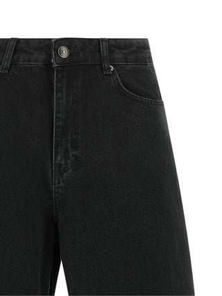 Black Organic Cotton Jeans Denim