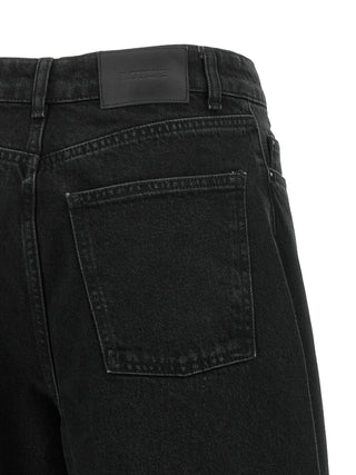 Black Organic Cotton Jeans Denim