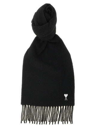 Black Wool Scarf