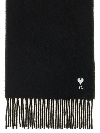Black Wool Scarf
