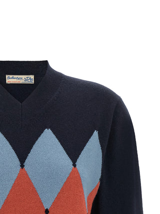 Blue Cashmere Cardigan