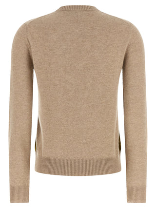 Beige Cashmere Cardigan