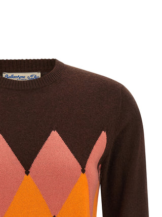 Brown Cashmere Cardigan