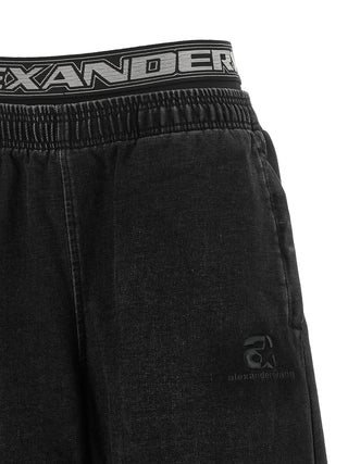 Black Cotton Relaxed Fit Jeans