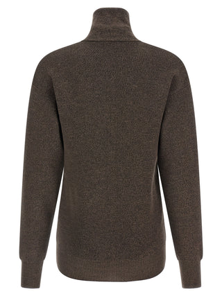 Brown Wool Cardigan