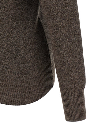 Brown Wool Cardigan