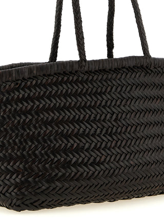 Brown Calfskin Shoulder Bag