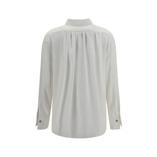 White Silk Dress Shirt