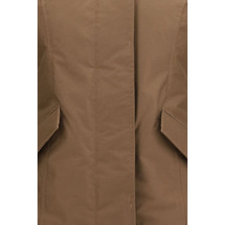 Brown Cotton Parka