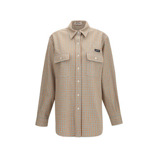 Orange Wool Oves Aries Shirt