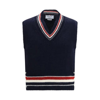 Blue Wool Oves Aries Sleeveles Sweater