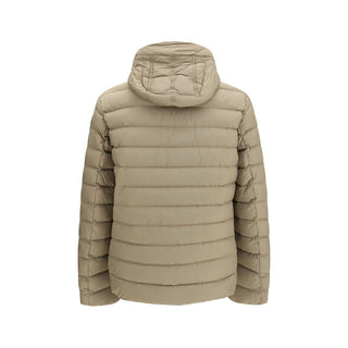 Bicolor Polyamide Full-Length Jacket