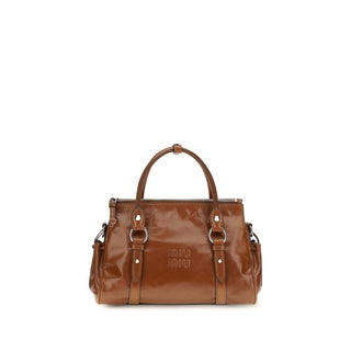Brown Calf Leather Bos Taurus Handbag
