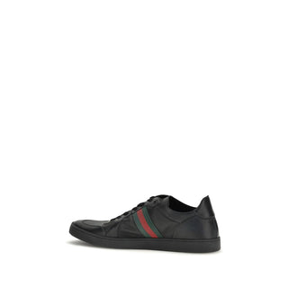 Black Calf Leather Bos Taurus Low Top Sneakers