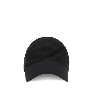 Black Cotton Cap (Baseball Hat)