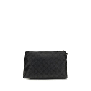Black Fabric Shoulder Bag