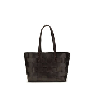 Brown Calf Leather Bos Taurus Handbag