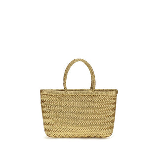 Gold Calf Leather Bos Taurus Handbag