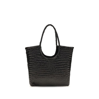 Black Calf Leather Bos Taurus Handbag