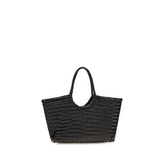 Black Calf Leather Bos Taurus Handbag