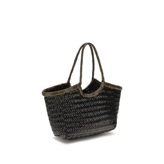 Bicolor Calf Leather Bos Taurus Handbag