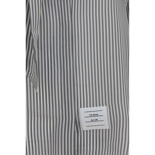 Gray Silk Pattern Shirt