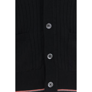 Black Wool Oves Aries Cardigan