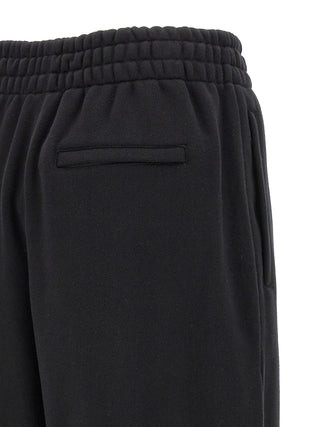 Black Cotton Joggers (Workout Pants)
