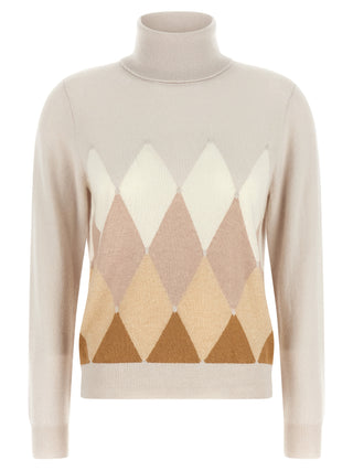 Beige Cashmere Cardigan