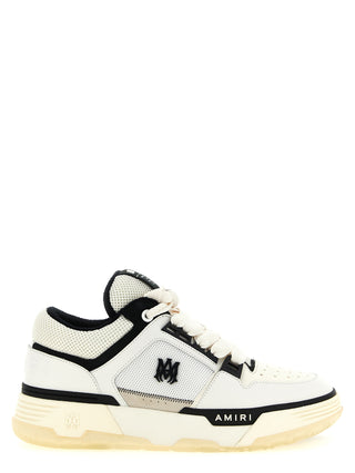 Bicolor Calfskin Athletic Sneakers