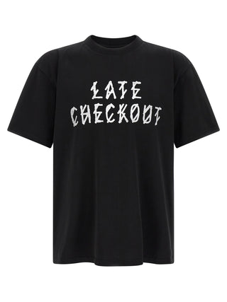 Black Cotton T-Shirt